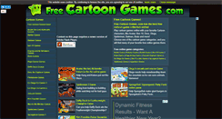 Desktop Screenshot of free-cartoon-games.com